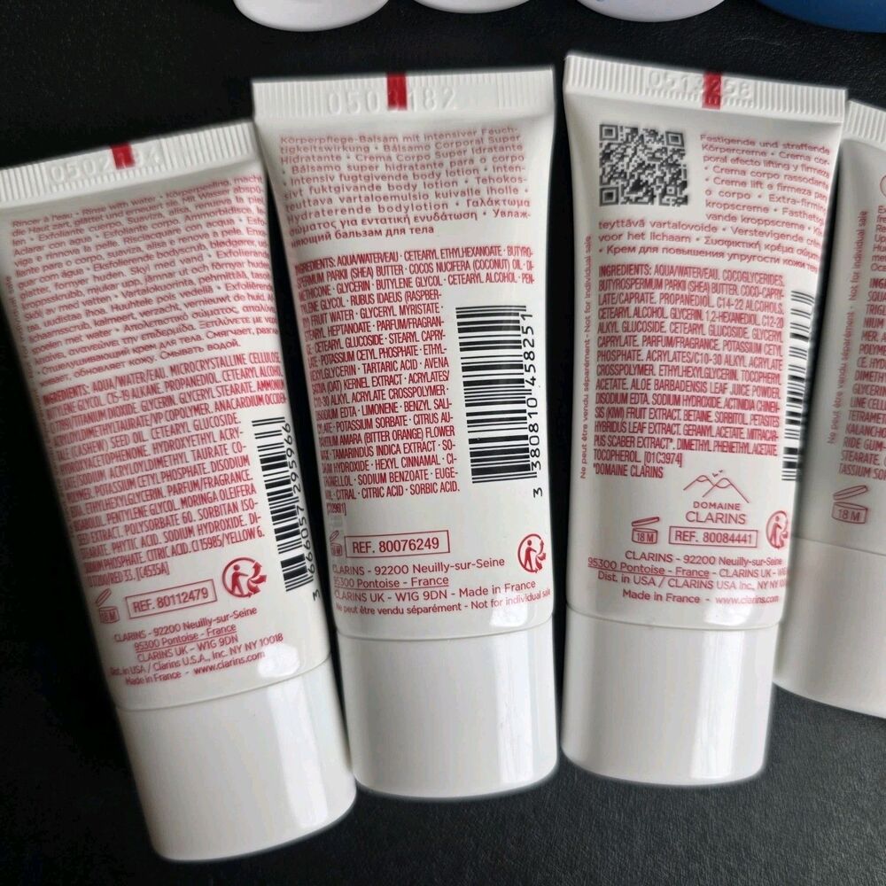New Clarins Deluxe 16-Piece Skincare & Body Travel Bundle - Picture 10 of 12